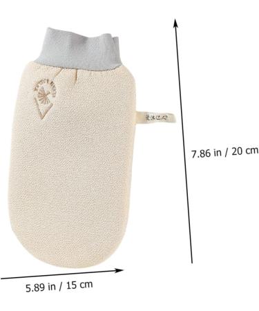 Healeved Double Sided Bath Gloves 2pcs - Body Wash Scrubber for Adults & Kids - Korean Exfoliating Shower Mitt - Cleansing Back Scrubber - Buy Online on GoSupps.com