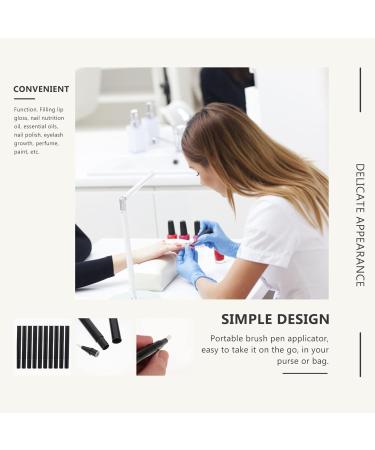 Lurrose 10 Pieces Nail Polish Kit - Clear Nail Oil & Nutrition Pins for Healthy Nails & Eyelash Growth - International Shipping Available - Buy Online on GoSupps.com
