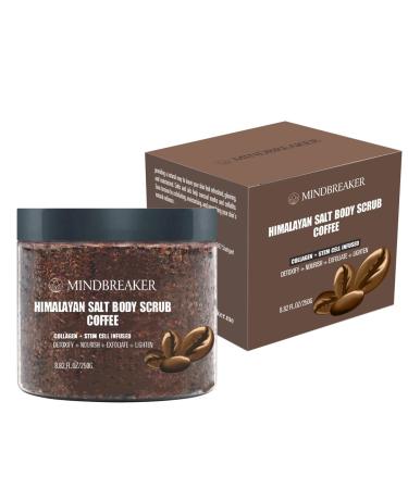 Himalaya Salt Body Peeling - Exfoliating & Moisturizing Body Scrub Gift for Men & Women - Coffee Infused - Buy Online on GoSupps.com
