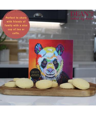 Deans Scottish All Butter Shortbread Biscuit Gift Tin - 150g Reusable Steven Brown 'Baby McCoo' Assortment of delicious snacks irresistible luxury biscuits. - Buy Online on GoSupps.com