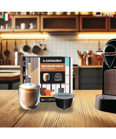  La Capsuleria La Capsuleria - SWEET HAZELNUT (96 Capsules) compatible with Nescaf Dolce Gusto - Buy Online on GoSupps.com