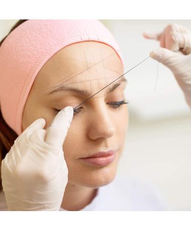 Kalolary Eyebrow Mapping String for Microblading with 100Pcs Ruler - Pre-Inked, Ultra-Thin, 10M Disposable String for Symmetrical Eyebrows - Buy Online on GoSupps.com