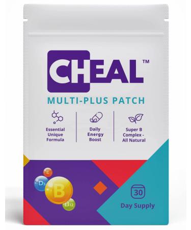 CHEAL Multiplus Patch | Daily Energy Boost (White) - 30 Patches - Buy Online on GoSupps.com
