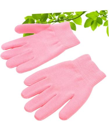 Healeved 3 Pairs Moisturizing Gloves Cracked Gloves Cuticles Gloves Grooming Gloves Mittens Cracked Hands Gloves Whiten Gloves Spa Gloves Hand Care Gloves Gel Pink Essential Oil - Buy Online on GoSupps.com