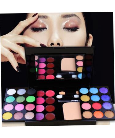 FOMIYES 3pcs 24 4 Pressed Eyeshadow Gloss Powder Blusher Liner Makeup Blush Lip mediumx3pcs As Shownx3pcs - Buy Online on GoSupps.com