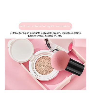 Shop Pink Mushroom Makeup Brush & Foundation Sponge - Perfect for Liquid & Powder Application | International Shipping - Buy Online on GoSupps.com