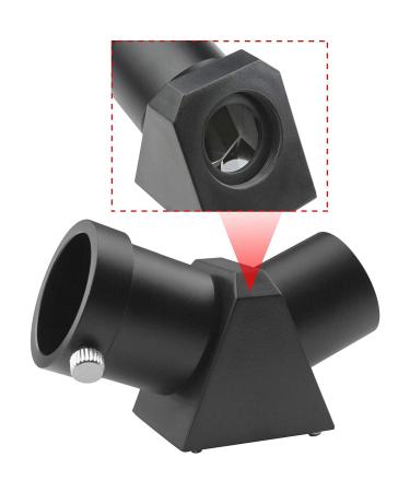 Alstar 1.25" 45-Degree Diagonal Prism Optical Prism Inside Rather Than a Mirror which Makes Your Image Clear and Sharp - Buy Online on GoSupps.com