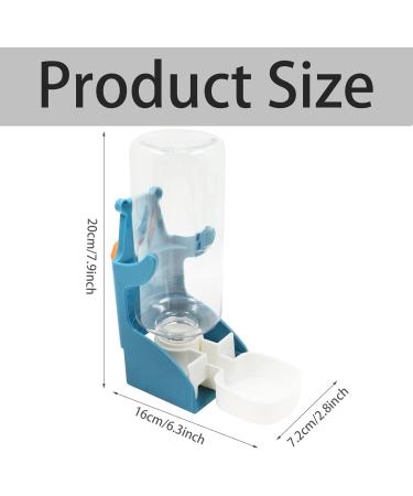 Automatic Hanging Bird Feeder & Pet Water Dispenser - Ideal for Rabbits Chinchillas Hamsters Dogs & Cats | 1 Piece - Buy Online on GoSupps.com