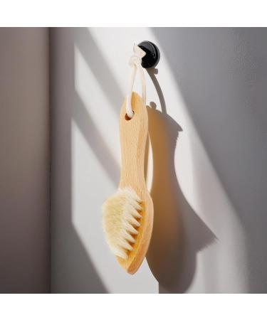 Natural Boar Bristle Laundry Stain Brush - Effective Stain Remover for Clothes | International Shipping - Buy Online on GoSupps.com