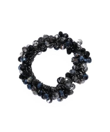 Aysekone Crystal Hair Ropes - 2 Piece Fancy Ponytail Holder and Bracelet Set for Women and Girls - Buy Online on GoSupps.com