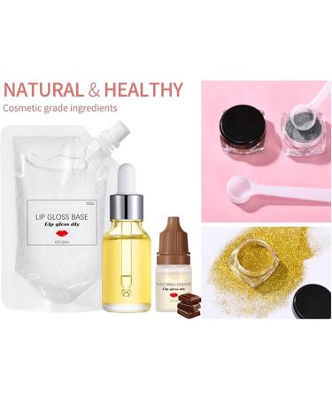 Full DIY Lip Gloss Making Kit Make Your Own Moisturizing Lip Glaze Beginner Kit - Buy Online on GoSupps.com