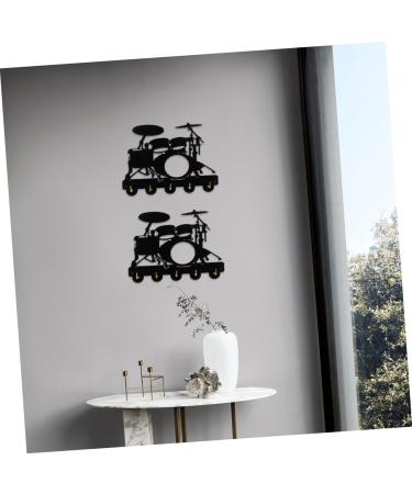 Zerodeko Hook up Towels Wooden Hangers Key Keychain Hooks for Hats Wooden Hooks Rack Metal House - Buy Online on GoSupps.com