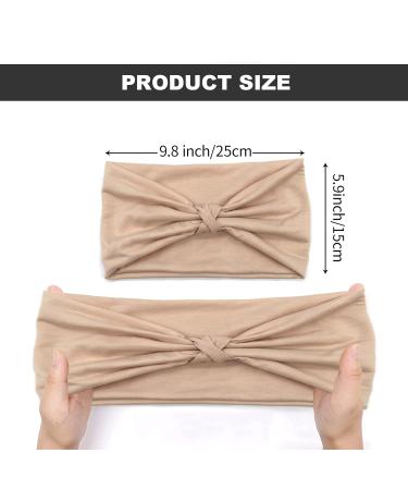 Tshaoun 4-Piece Breathable Hair Bands for Women - Elastic Hair Ties in 4 Colors for Yoga Running and Daily Use - Buy Online on GoSupps.com