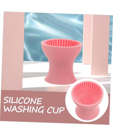 Didiseaon Makeup Brush Cleaner makeup cleaner cup makeup brush small cosmetic brush cleaner cosmetic brush cleaner cup Silica gel Cleaner make up detergent cleaning rack travel cleaning cup - Buy Online on GoSupps.com