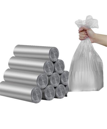 Breakpoint Flat Cleaning Bag Bin Bag Liners Waste Disposal Stand Puncture Resistance Water Leak Proof Disposable Bag 5 Rolls 4