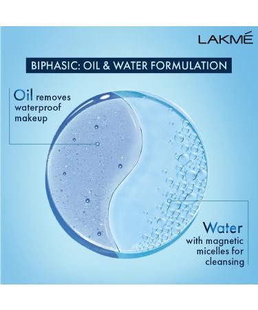 Biphasic Micellar Face Cleansing Water 100ml - Gentle Waterproof Makeup Remover | Oil & Water Formula for All Skin Types - Buy Online on GoSupps.com