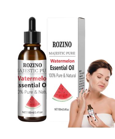 Tebinzi Essenz le essential vegetable oil |Essential watermelon plant oil with droppers-watermelon-tight fragrance oils for auto-aromatherapy bath dormitory skin care at home massage