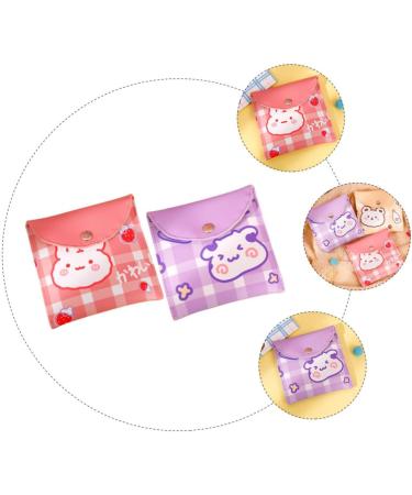 SEWOART Menstrual Pad Bag 2pcs - Organize Your Period Essentials On-The-Go - Buy Online on GoSupps.com