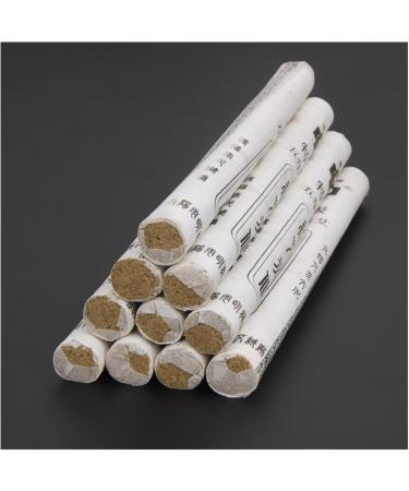 Moxibustion Stick 10 Pieces - 18x200mm Moxa Roll for Pain Relief | Pure Moxa Sticks for Traditional Healing - Buy Online on GoSupps.com