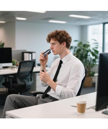 LearnLyrics Nasal epilator ear and nose epilator for men cordless trimmer with digital display waterproof facial care kit for eyebrows Black - Buy Online on GoSupps.com