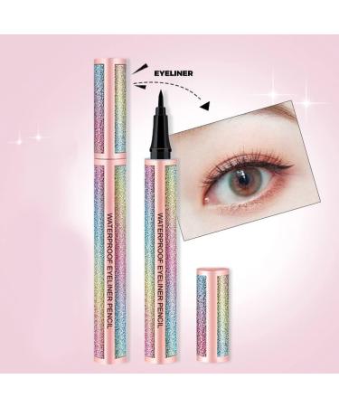 Tools Makeup Liquid Eyeliner Eye Pencil Beauty Black Liner Pen Eyeliner 2ML Glitter Hair Spray (Multicolor One Size) 1 count (Pack of 1) Multicolor - Buy Online on GoSupps.com
