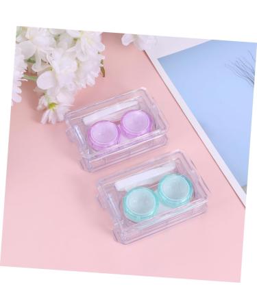 Buy Healvian 4-Piece Mini Contact Lens Case Set - Leak-Proof Tweezers & Lens Holder | Japanese Style | International Shipping - Buy Online on GoSupps.com