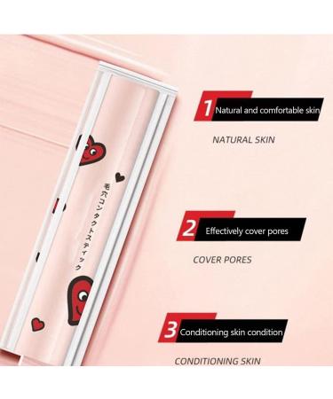 DENGWANG Magical Pore Eraser Waterproof Face Primer Stick Pore Eraser Primer Matte Priming Makeup Primer Invisible Pore Primer Stick Hydrating Primer Face Shimmer Stick Blur Stick Primer (1PC) - Buy Online on GoSupps.com