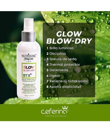 APPLE STEM CELLS THERMAL PROTECTOR BLOW-DRY SILK BLOWOUT Leave-in Conditioner Anti-frizz and Shine Spray - Buy Online on GoSupps.com