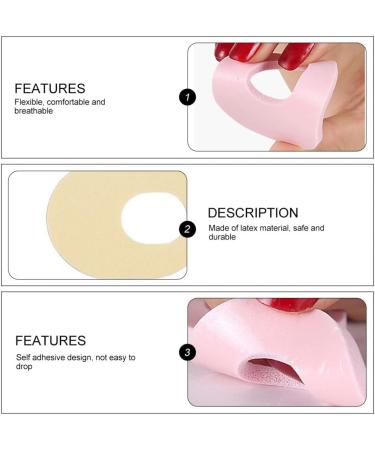 Mobestech 6 Sheets Corn Stickers Stickers Corn Protectors for Toes Foot Protection Pad Corn Gel Pads Foam Corn Pads Parts Latex Callus Cushions Sticker Breathable - Buy Online on GoSupps.com
