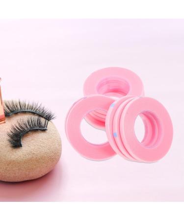 Healeved 10 Rolls Adhesive Eyelash Tape - Eyelash Extension Supplies | Breathable PE Lash Tape & Eyelid Lift Strips in Pink | International Shipping Available - Buy Online on GoSupps.com