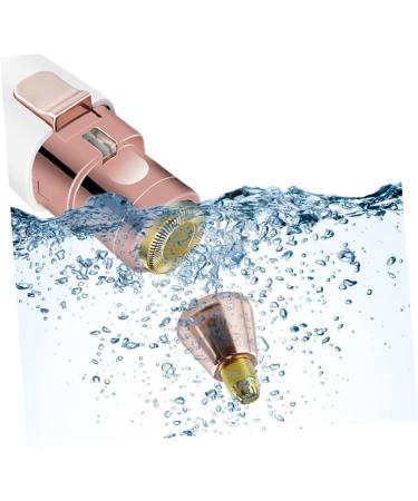 minkissy Women Electric Hair Remover Shaver With Eyebrow Trimmer Portable Washable Ergonomic Design For Easy Use White Battery Not Included 107x24cm White Battery Model - Buy Online on GoSupps.com