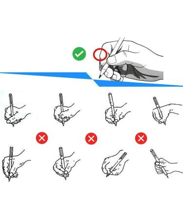 13-Piece Silicone Ergonomic Writing Aid Set | Pencil Grip & Posture Correction Tool for Children & Students | Ideal for Special Needs - Buy Online on GoSupps.com