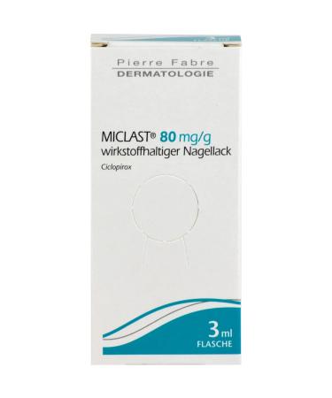 MYCOSTER 80mg/g Active ingredient nail polish 3 milliliters