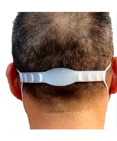 10 Adjustable Mask Extension Buckle Ear Hooks - Transparent Ear Cord Accessories for Comfortable Use - Buy Online on GoSupps.com