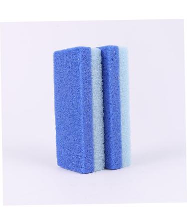 POPETPOP 2pi ces Pierre P dicure Outil De Soins Des liminateur De Peaux Mortes Pratique Et Pour Confort Domicile Bleu - Buy Online on GoSupps.com