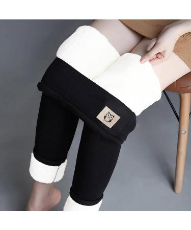 Sriper Women's Winter Fleece Lined Leggings | High Waist Thermal Pants for Tummy Control | Warm Pajamas | Small to Plus Size Options - Buy Online on GoSupps.com