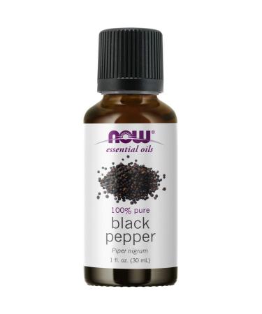 Now Foods Essential Oils Black Pepper Oil 1 fl oz (30 ml)