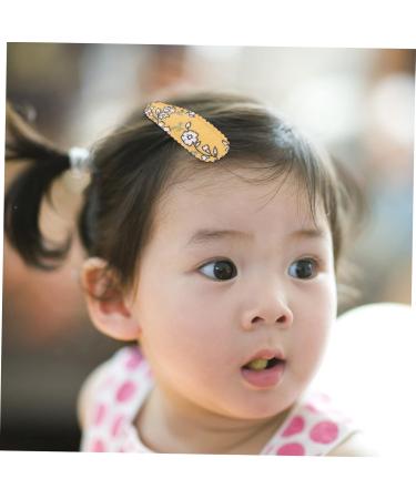TOYANDONA 50 Pairs Fabric Bang Side Clip Kids Headdress Baby Tiara Barrette for Kids Girls Headdress Barrette for Girls Wire Wall Grid Girls Tiara Floral Headpiece Hair Toddler Bobby - Buy Online on GoSupps.com