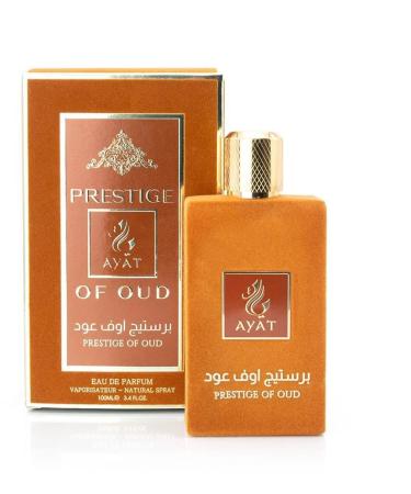 AYAT PERFUMES - 100ml - Eau De Parfum for Women - Arabian Oriental Scent - Dubai Perfume Made and designed in United Arab Emirates (Prestige of Oud)