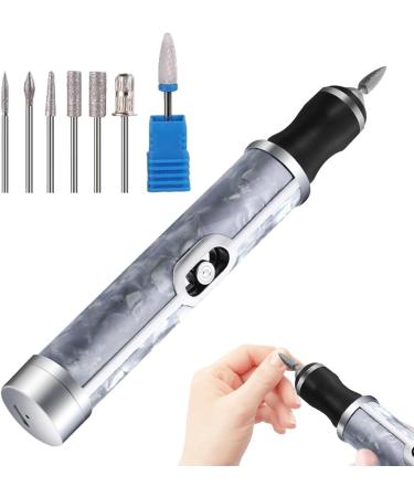 Toe Nail Grinder Kit Electric Nail Sander Portable Electric Toenail Grinder with 7 Drills Electrical Professional Nail File Kit for Acrylic Gel Nails and Thick Nails Grey - Buy Online on GoSupps.com