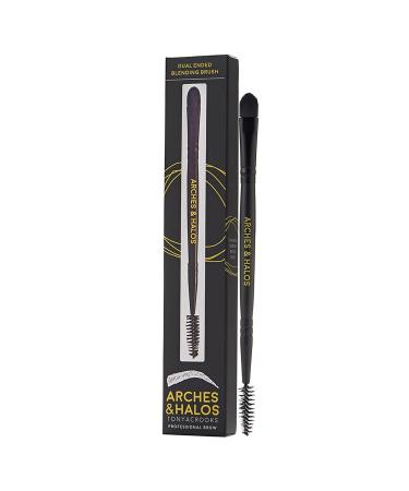 Arches & Halos Dual Ended Blending Brush - Professional Brow Contouring Tool Two-In-One Applicator for Clean Sculpted Brows - Dermatologist Approved 1 pc - Buy Online on GoSupps.com
