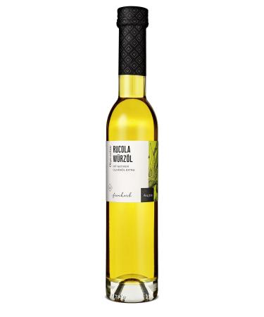 Wajos Rucola Seasoning Oil 250ml with extra virgin olive oil & rapeseed oil semi-dry vegan ideal for Mediterranean cuisine