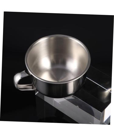 Beavorty Stainless Steel Headdress Fairy Razor Shell - Mini Shaving Bowl & Cup for Men | Soap & Lipstick Bag Included - Buy Online on GoSupps.com