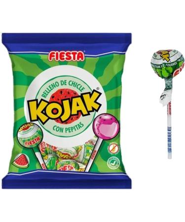  ICHUCHES iChuches - Candy with stick filled with chewing gum flavor cherry cola watermelon and pintallingue Pack of 10 sachets of 7 units. (Sand a 10x7) - Buy Online on GoSupps.com