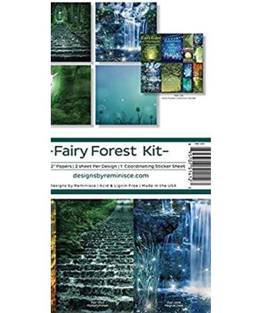 Reminisce FAF-201 Fairy Forest Scrapbook Collection Kit - Buy Online on GoSupps.com