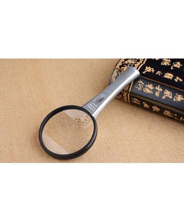XENITE Handheld Magnifier with LED Light Handheld 10 Times Reading Magnifier OfficeProducts Magnifier - Buy Online on GoSupps.com