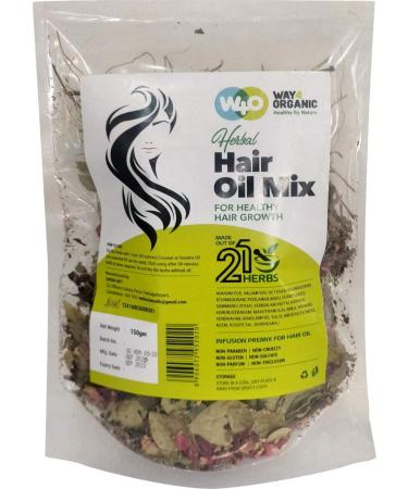 Combo Hair Care: Herbal Hair Oil & Arappu Powder for Thick Long Hair Growth - Dandruff Prevention & Repair - 150g - Buy Online on GoSupps.com