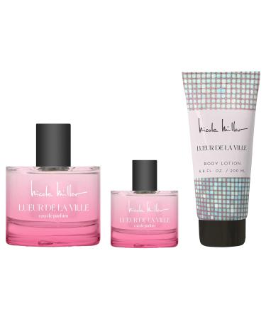 Nicole Miller Lueur De La Ville Eau de Parfum 3 Piece Gift Set - Buy Online on GoSupps.com