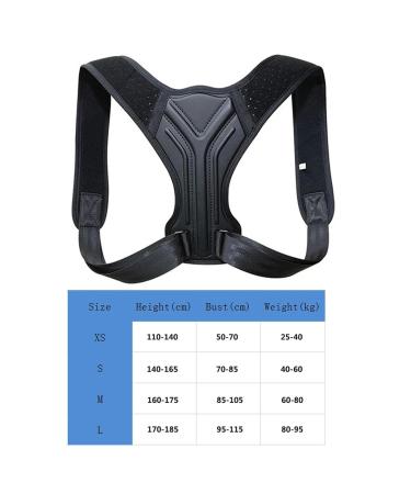 Posture Corrector Back Brace Adjustable Posture Brace for Upper Back Shoulder Back Type-b S - Buy Online on GoSupps.com