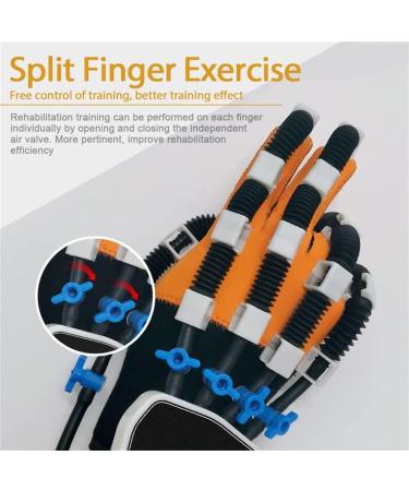 Air Pressure Rehabilitation Robot Gloves - Electric Finger Training Device for Stroke Recovery | Right Hand Medium - Optimize Hand Mobility & Rehabilitation - Buy Online on GoSupps.com